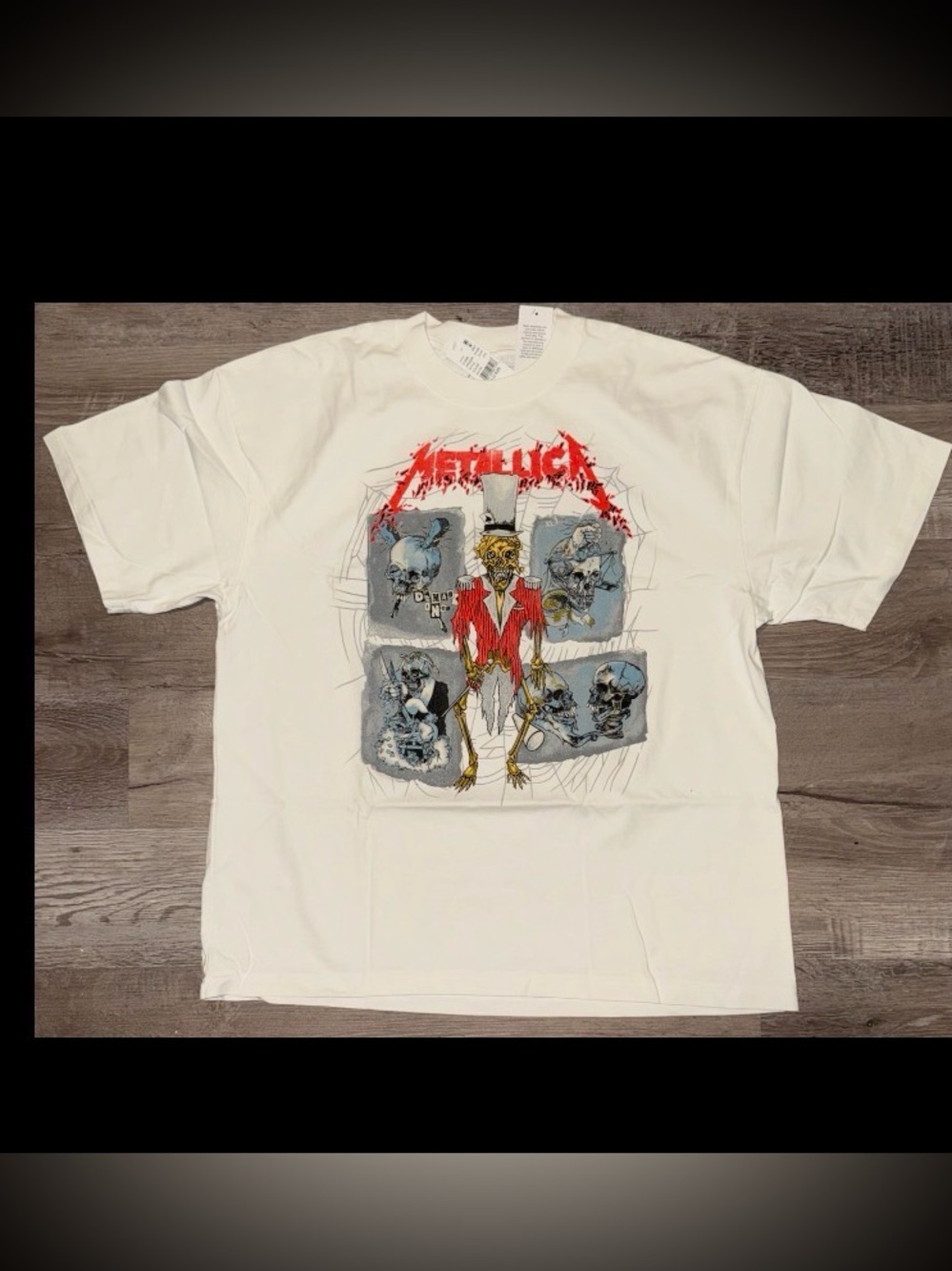 NWT Men's Metallica Tie Dye Shirt Size XL